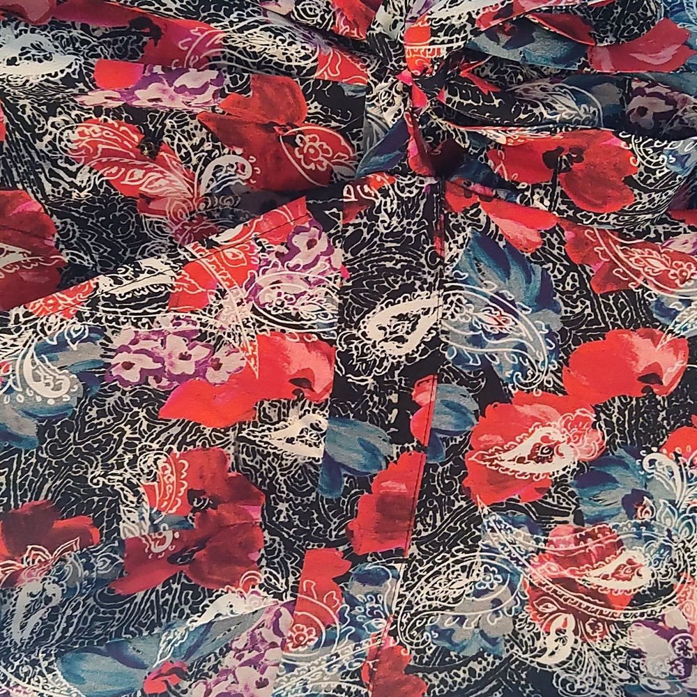 The Kooples Wrap Dress Size 0 Silk - Picture 5 of 13